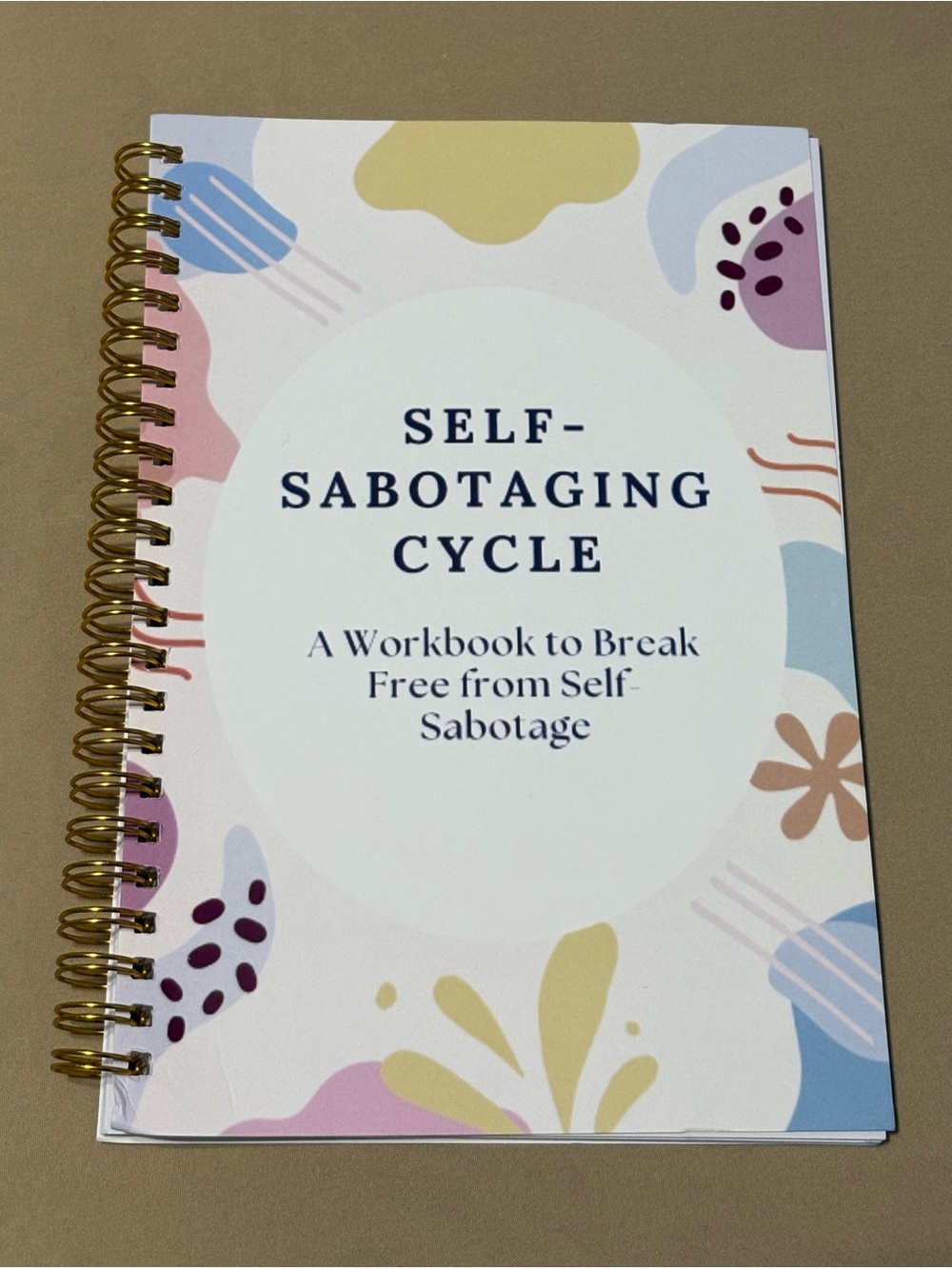 Self-Sabotaging Cycle Workbook ‼️Free with 2 or More Item Bundle‼️